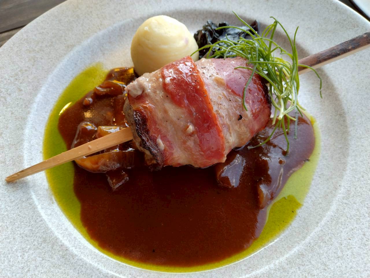 レストランの様子